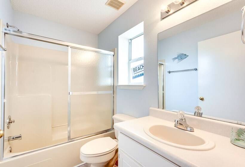 Panama City Beach Home: Walk To Emerald Beach!