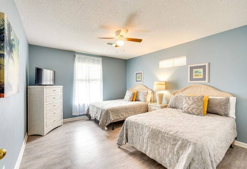 Panama City Beach Home: Walk To Emerald Beach!