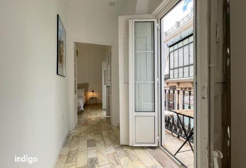 Пансион Casa Cristóbal Colón Habitaciones Con Vistas A Semana Santa Y Fiestas