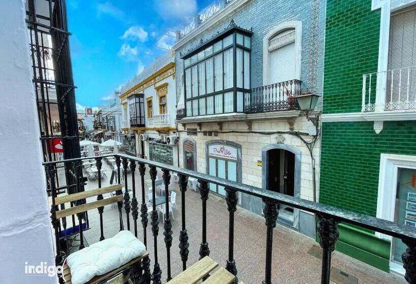 Пансион Casa Cristóbal Colón Habitaciones Con Vistas A Semana Santa Y Fiestas