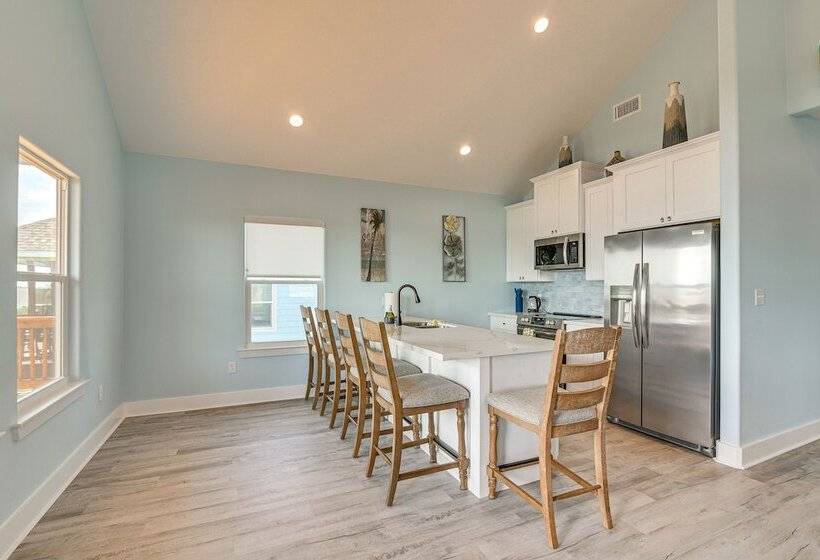 Port Bolivar Beach House W/ Oceanfront Views!