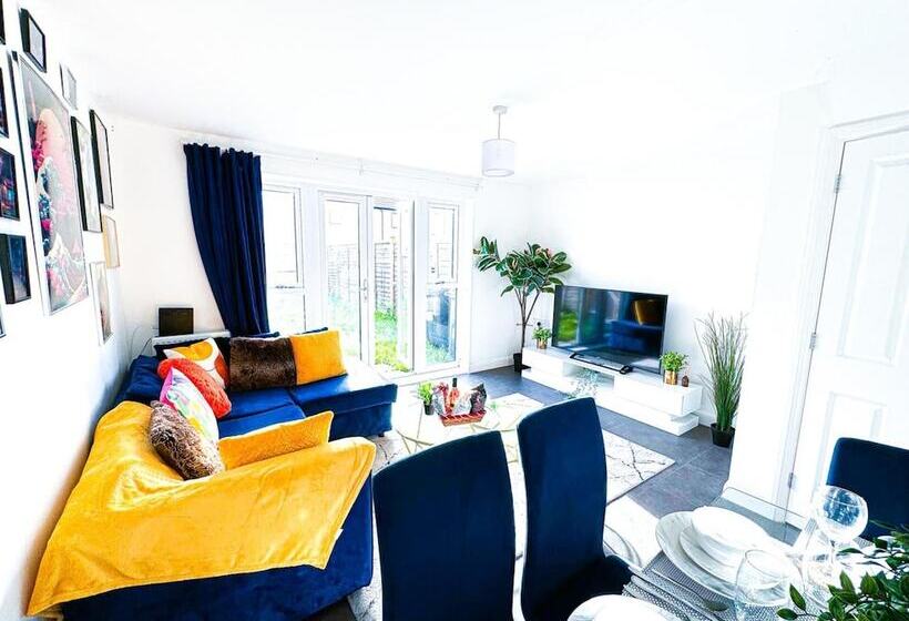 레지던스 3bed House For Contractors/large Group Sleep Upto9