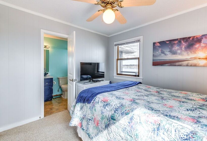 Riverfront Colonial Beach Home W/ Private Beach!