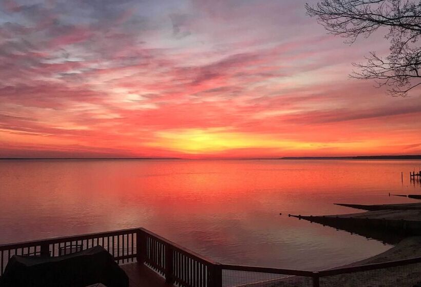 Riverfront Colonial Beach Home W/ Private Beach!