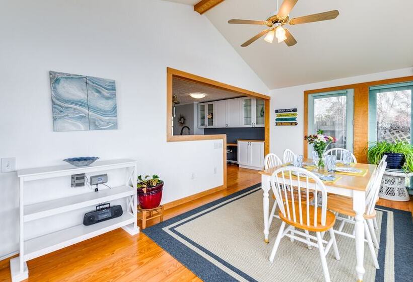 Riverfront Colonial Beach Home W/ Private Beach!