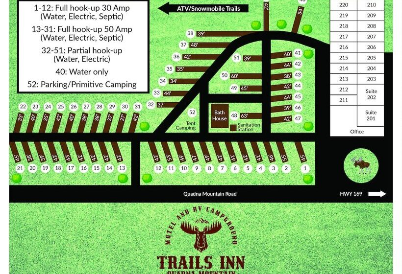 Trails Inn Quadna Mountain Motel & Rv Park