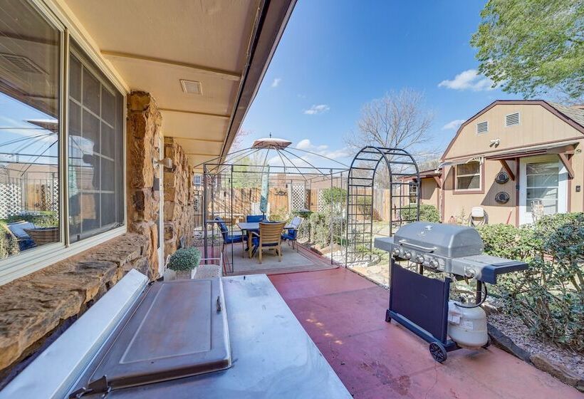 Tulsa Home W/ Outdoor Patio & Grill!