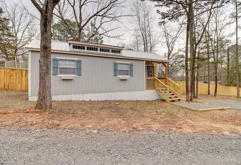 Steps To Greers Ferry Lake: Tumbling Shoals Cabin!