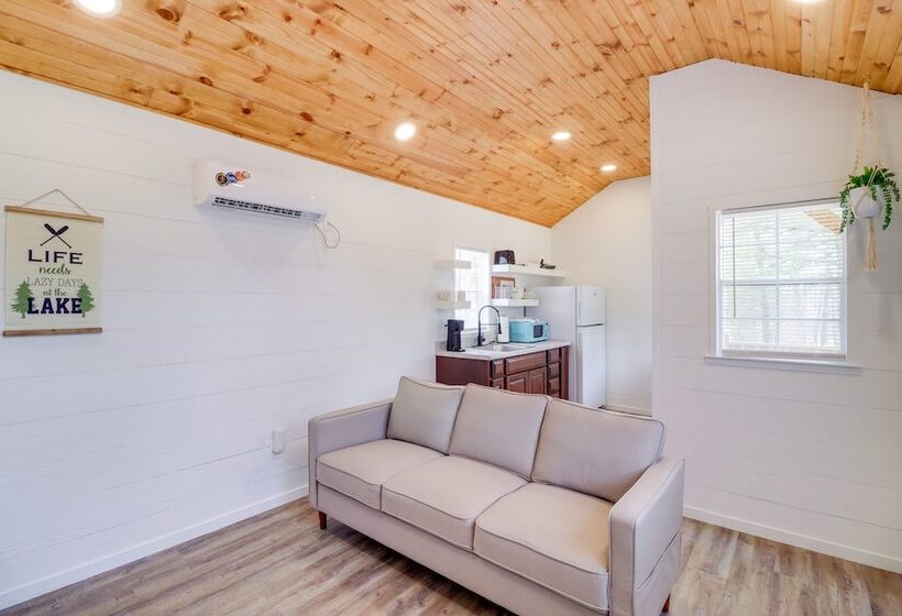 Steps To Greers Ferry Lake: Tumbling Shoals Cabin!