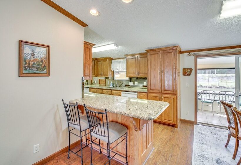 Waterfront Hot Springs Home W/ Boat Slip!