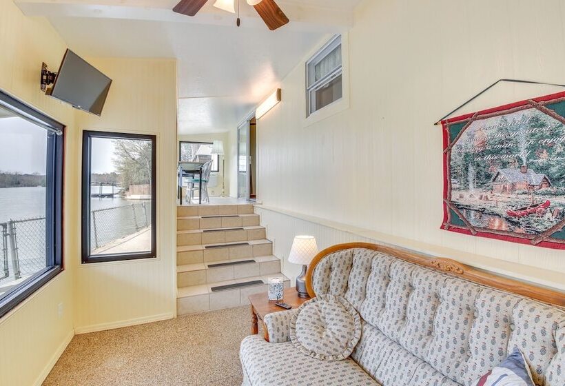 Waterfront Hot Springs Home W/ Boat Slip!