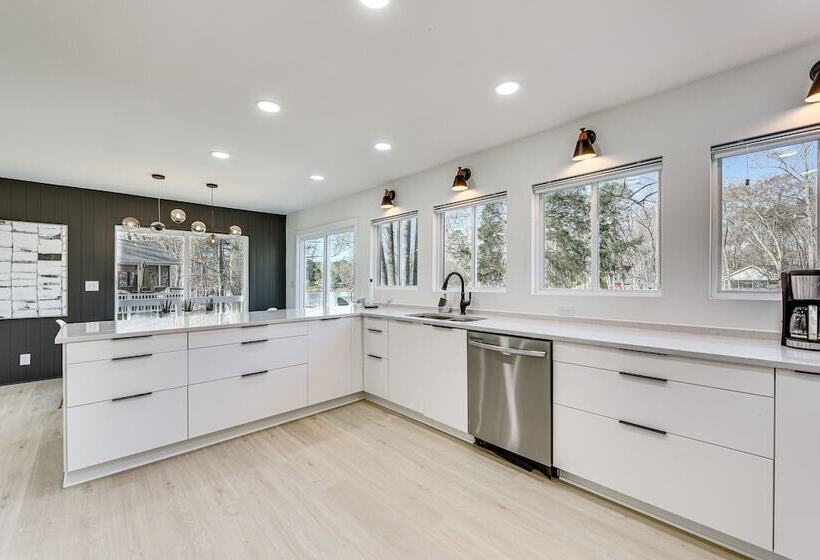 Waterfront Troy Home W/ Private Boat Dock!