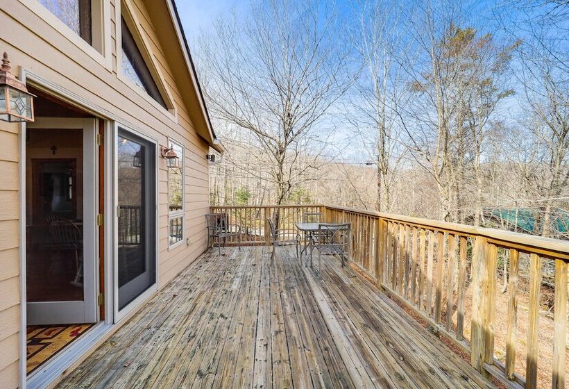 1 Mi To Beech Mtn Ski Resort: Cabin W/ Fire Pit