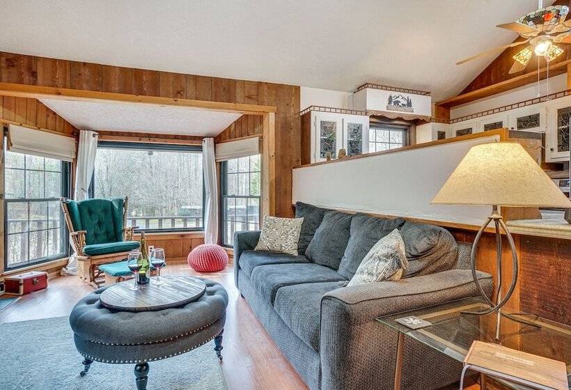 Charming Cabin W/ Fire Pit & Decks ~ 7 Mi To Helen