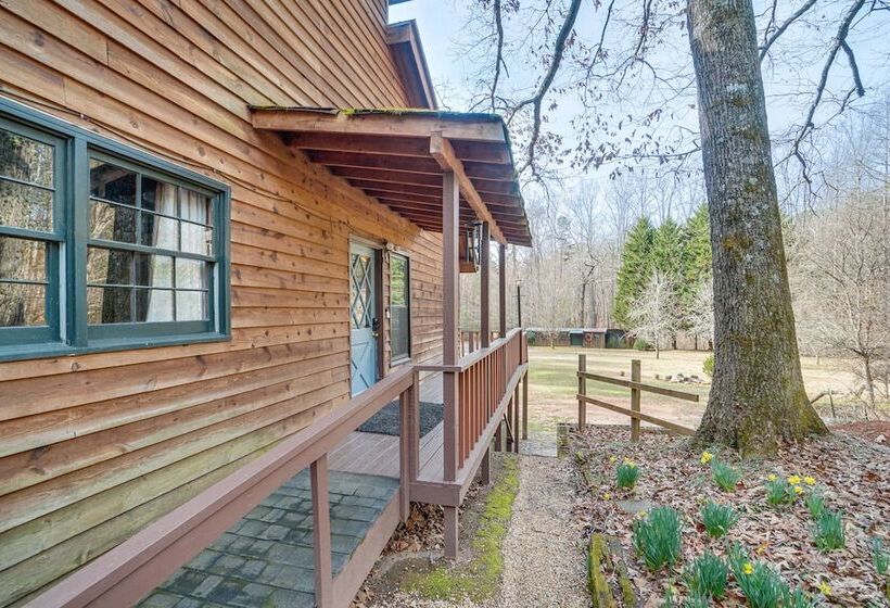 Charming Cabin W/ Fire Pit & Decks ~ 7 Mi To Helen