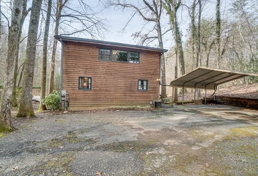 Charming Cabin W/ Fire Pit & Decks ~ 7 Mi To Helen