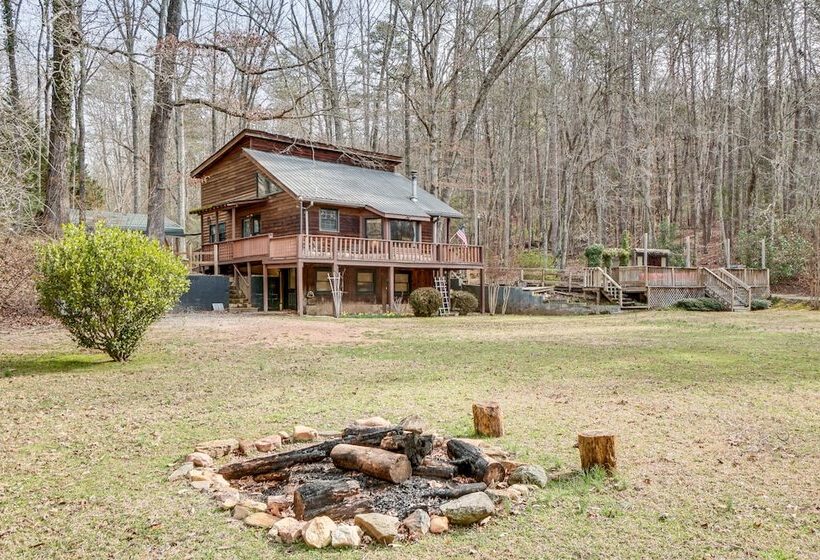 Charming Cabin W/ Fire Pit & Decks ~ 7 Mi To Helen