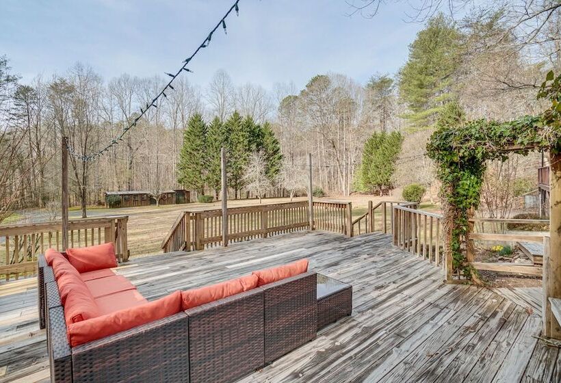 Charming Cabin W/ Fire Pit & Decks ~ 7 Mi To Helen