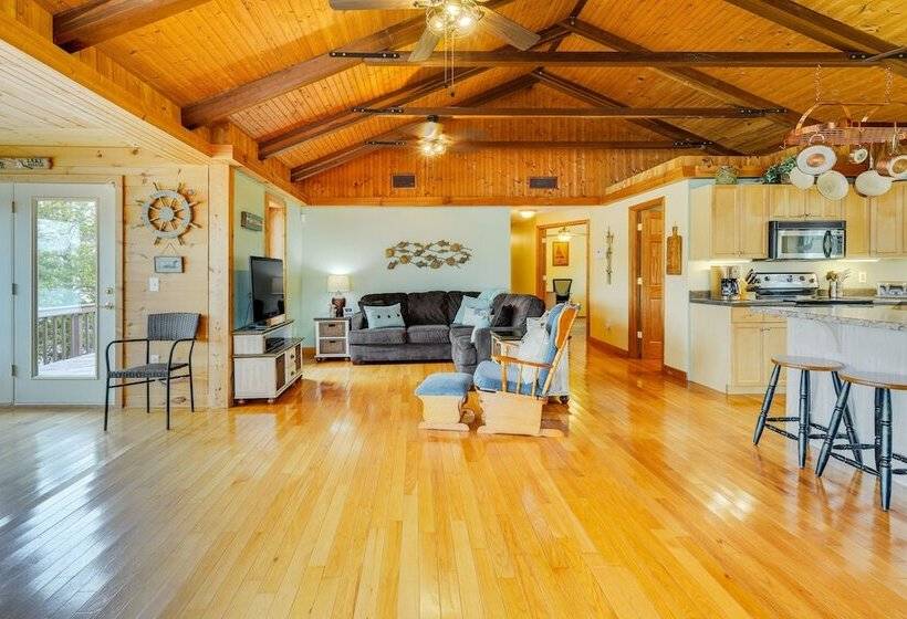 Duck And Bug S Cabin  On Boone Lake W/ Boat Dock!