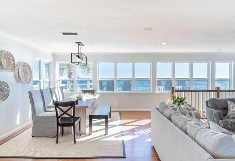 Gulf Front, Walk To Rosemary Beach, 5br, Gazebo Paradise On Park By Avantstay