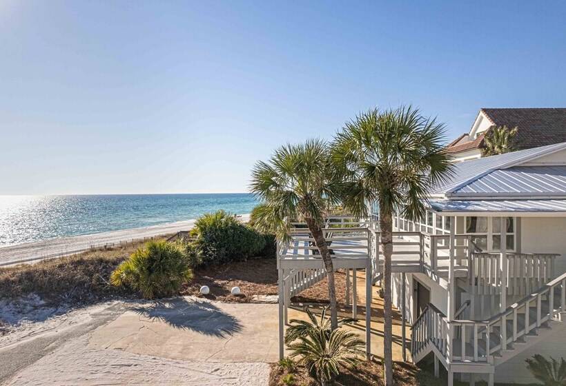 Gulf Front, Walk To Rosemary Beach, 5br, Gazebo Paradise On Park By Avantstay
