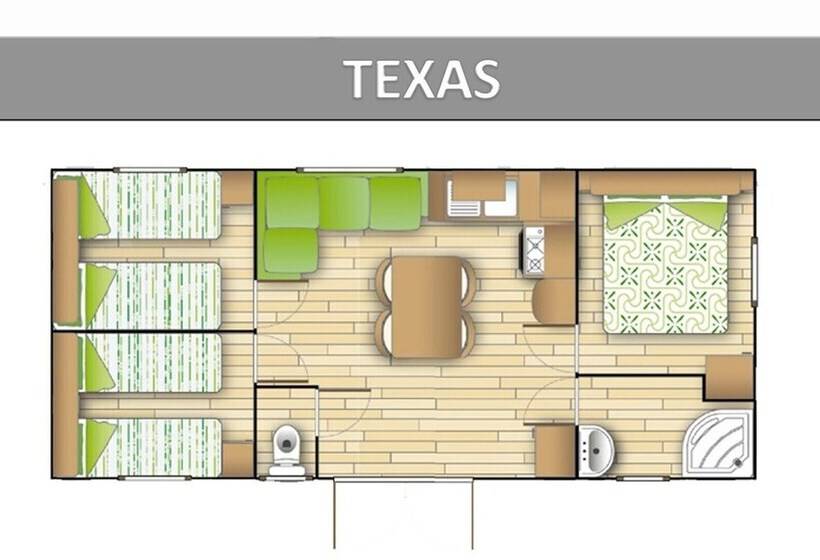 ホテル Camping Tikayan Saint Clair