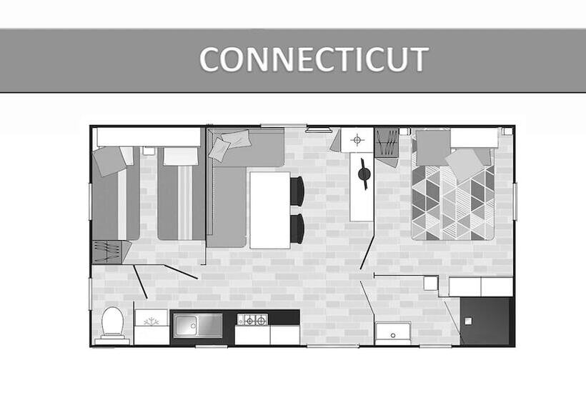 ホテル Camping Tikayan Saint Clair