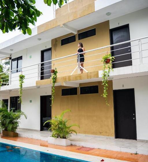 ホテル Luna Turquesa Bacalar  Free Kayaks