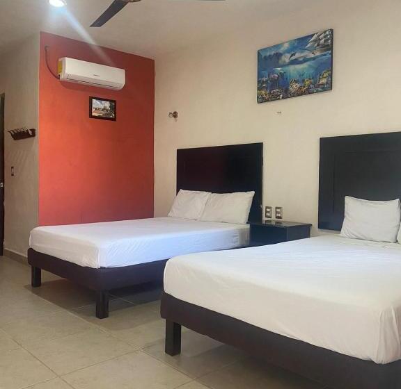 ホテル Luna Turquesa Bacalar  Free Kayaks