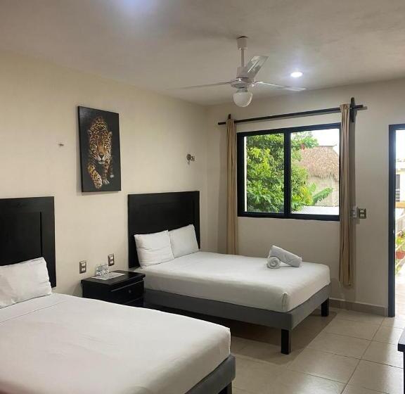 ホテル Luna Turquesa Bacalar  Free Kayaks