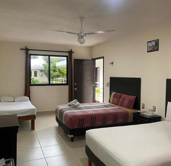 ホテル Luna Turquesa Bacalar  Free Kayaks