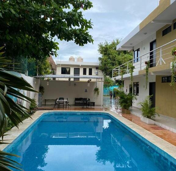 ホテル Luna Turquesa Bacalar  Free Kayaks