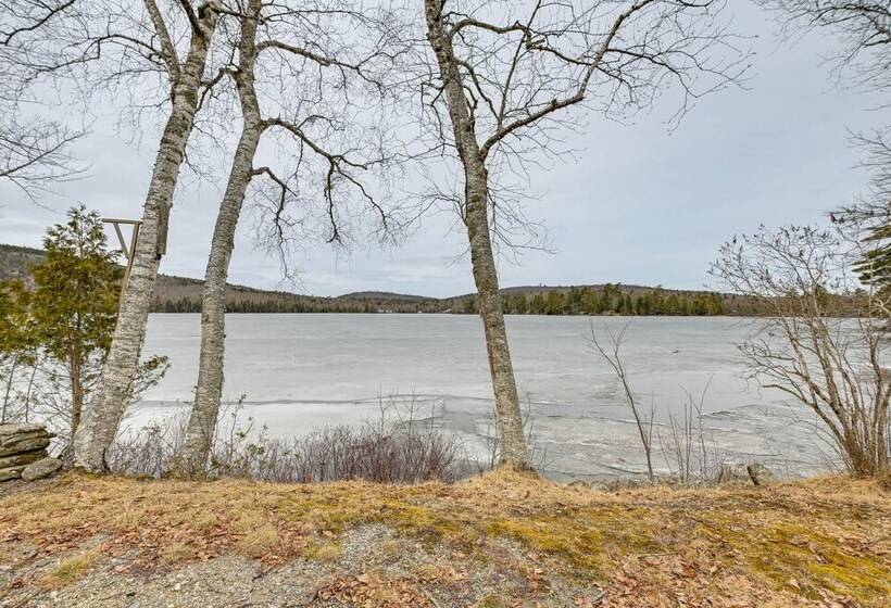 Lakefront Bucksport Home W/ Fire Pit + Gas Grill!