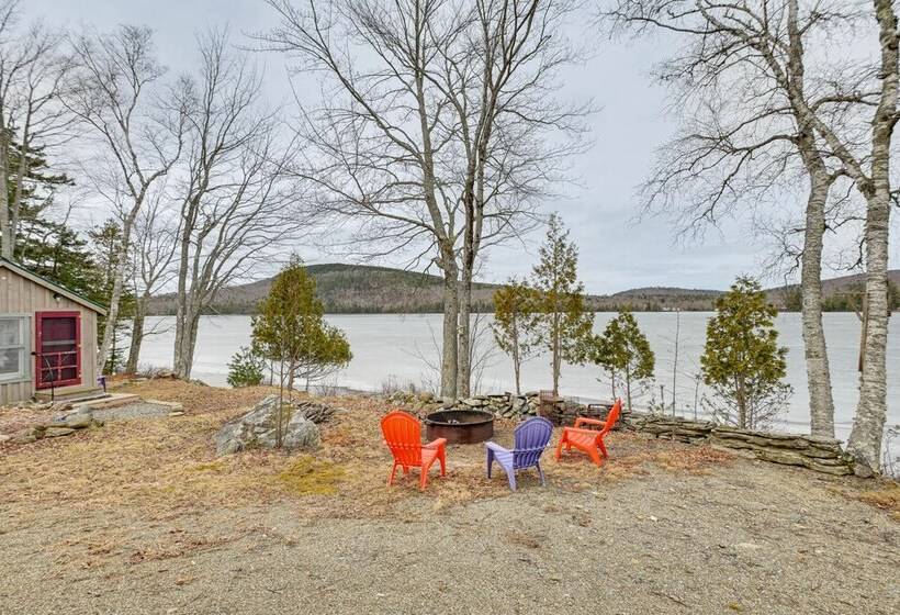 Lakefront Bucksport Home W/ Fire Pit + Gas Grill!