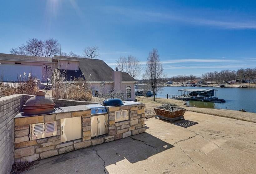 Private Dock: Lakefront Sunrise Beach Home