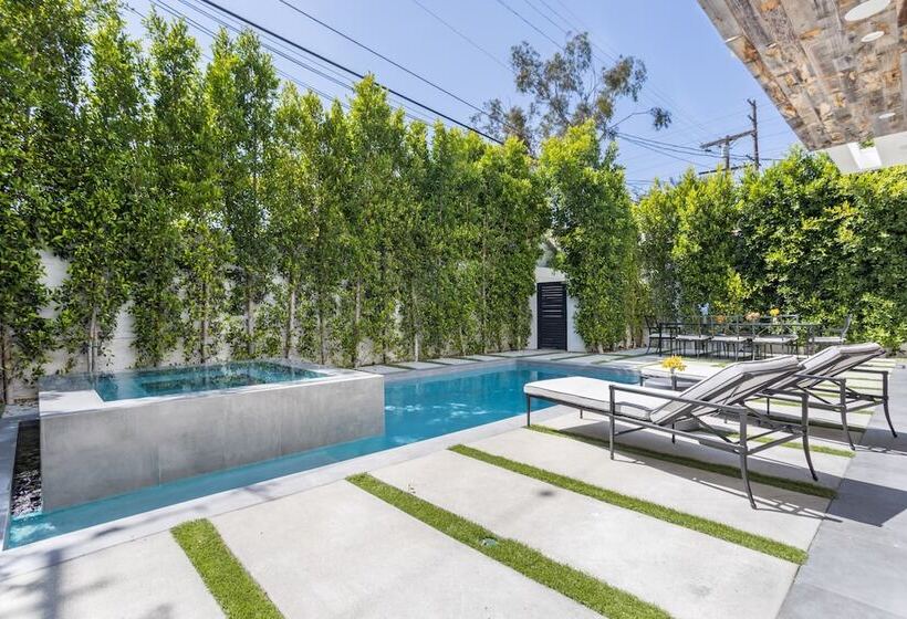 North Vista By Avantstay Stylish Villa In Weho, Walk To Melrose, Pool+hot Tub