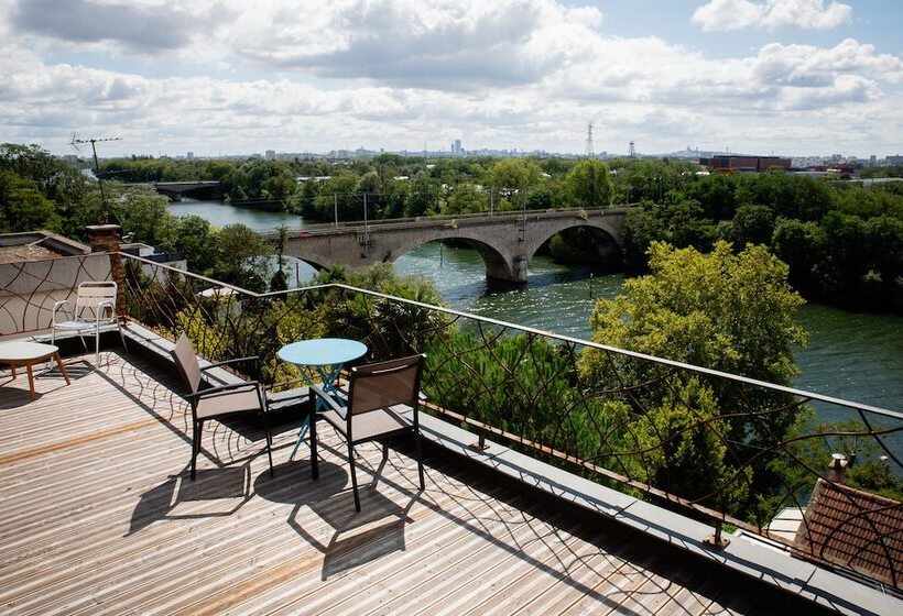 بنسيون L Atelier Sur Seine