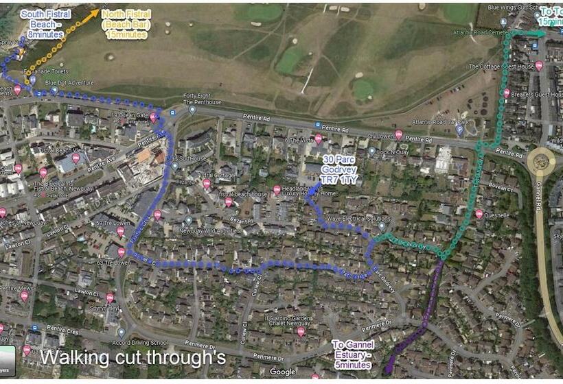 レジデンス House, Pentire, Newquay, Near Beaches With Parking