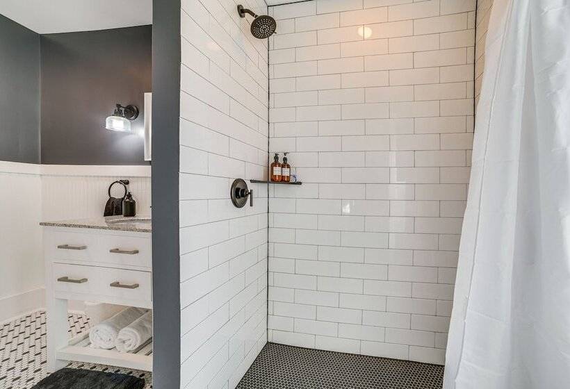 Suttons Bay Home W/ Fire Pit & Water Views!