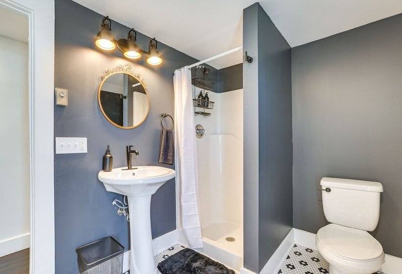 Suttons Bay Home W/ Fire Pit & Water Views!