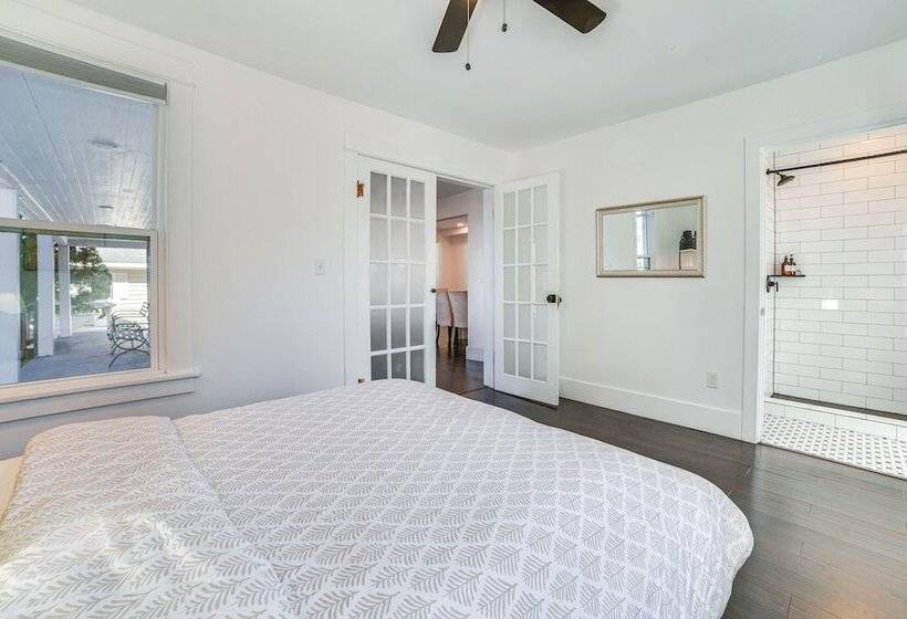 Suttons Bay Home W/ Fire Pit & Water Views!