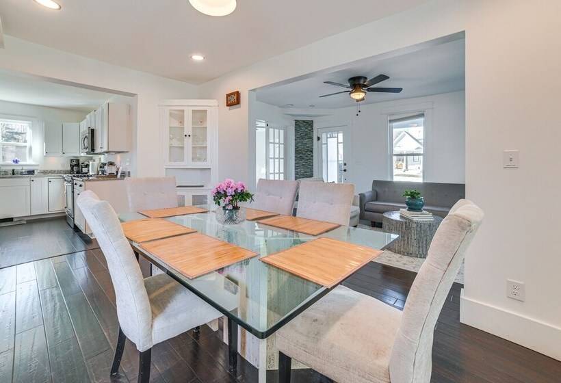 Suttons Bay Home W/ Fire Pit & Water Views!