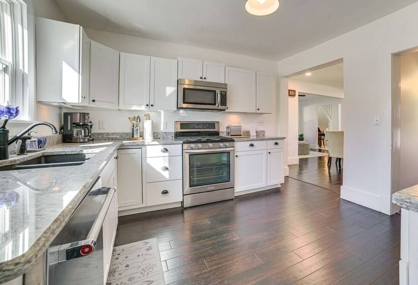 Suttons Bay Home W/ Fire Pit & Water Views!