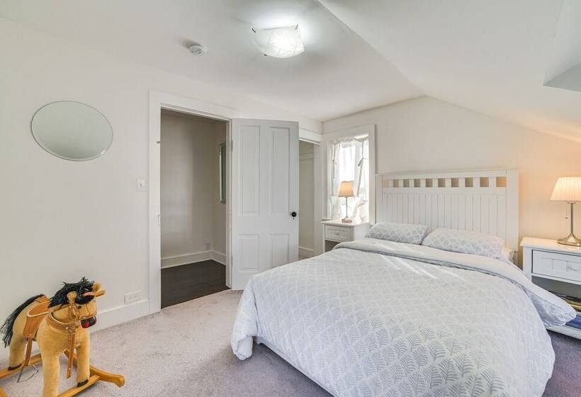 Suttons Bay Home W/ Fire Pit & Water Views!