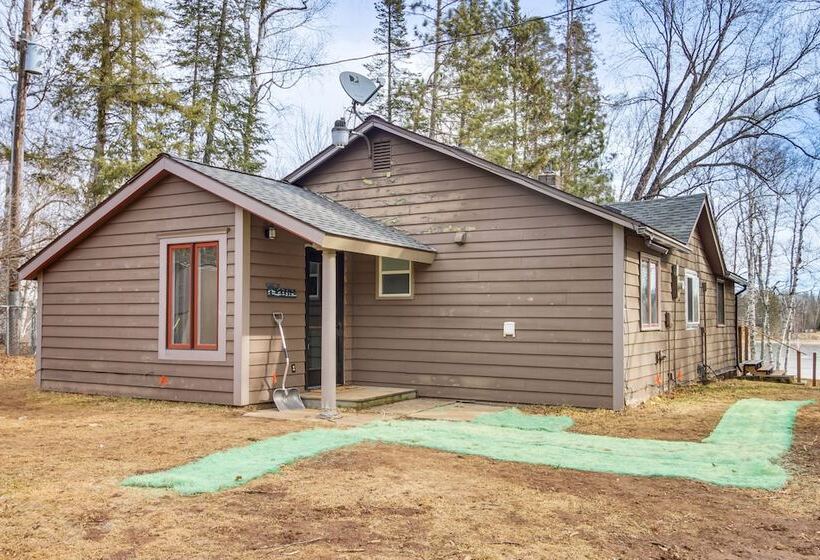 Waterfront Duluth Cabin W/ Deck & River View!