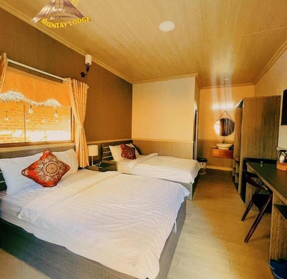 تختخواب و صبحانه Khu Du Lịch Sinh Thái Nghỉ Dưỡng Mientay Lodge