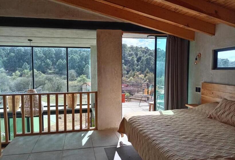 بنسيون Cabaña Los Espejos