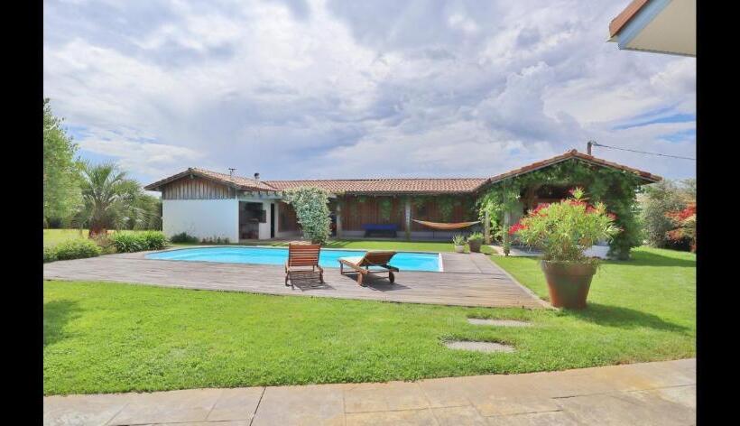 민박 Le Spot Landais Chambre Côté Forêt