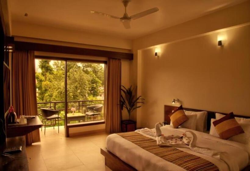 בית מלון כפרי Goroomgo Palm Apartment Bhimtal