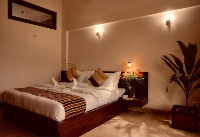 בית מלון כפרי Goroomgo Palm Apartment Bhimtal